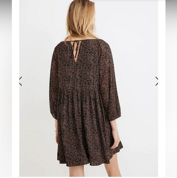 Madewell Babydoll Dress with flowy Sleeves - Picture 2 of 9